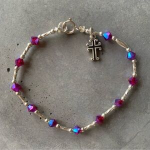 Rosary Bracelet-A Portable Prayer of Faith by LIZZdezigns